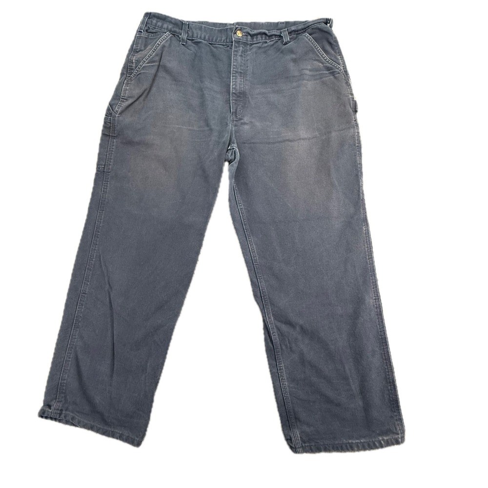 Carhartt B11-MDT Carpenter Pants Men 42x30 Midnight Blue Loose Original Fit